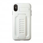 iPhone XS / X Easy Grip Hybrid Stand Case (White)